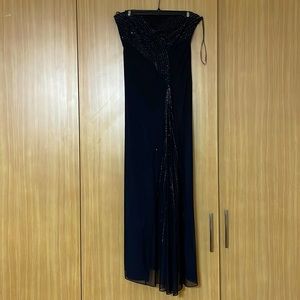 Strapless Barijay vintage dress size 11-12